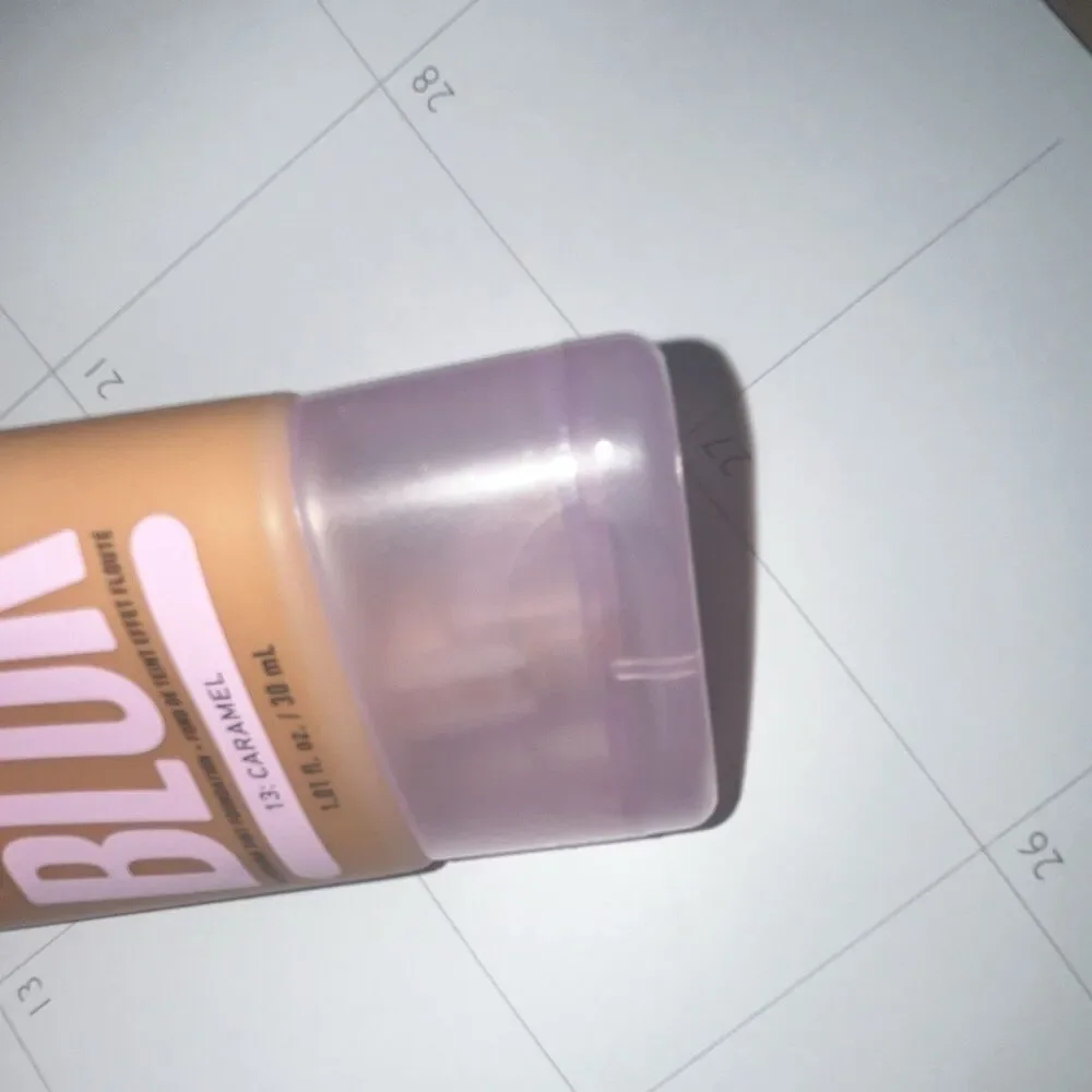 NYX Professional Makeup Bare With Me Blur Foundation Matte Caramel #13 1.01fl oz